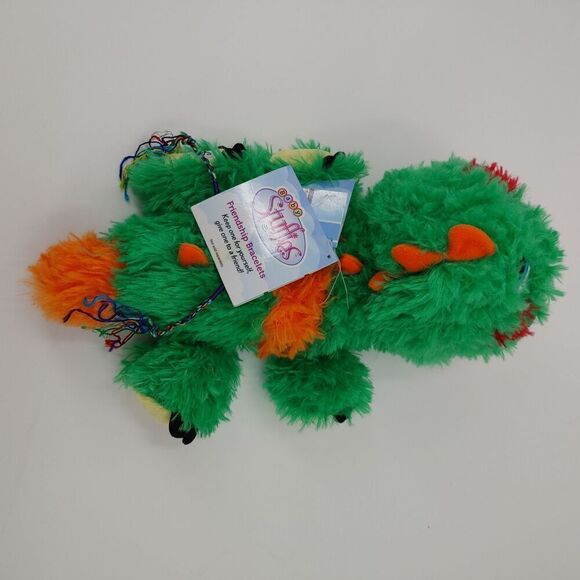Baby Stuffies Igby Iguana & Friendship Bracelet Green 12" Toy Plush Toy - Picture 3 of 11